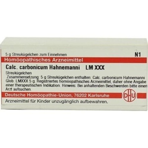 CALCIUM CARBONICUM Hahnemanni LM XXX Globuli Produktbild