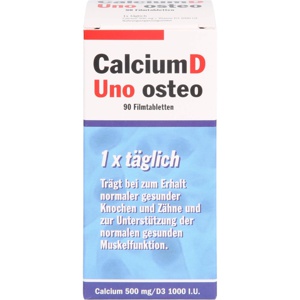 CALCIUM D Uno osteo Filmtabletten Produktbild
