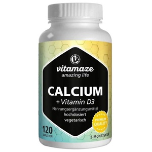 vitamaze CALCIUM D3 600 mg/400 I.E. 120 St Tabletten Produktbild