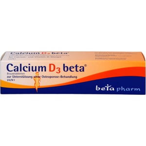 CALCIUM D3 beta Brausetabletten Produktbild