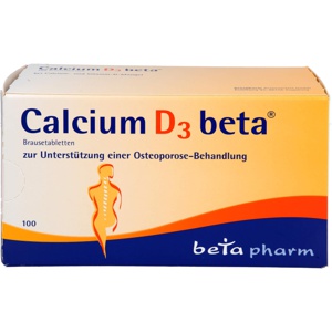 CALCIUM D3 beta Brausetabletten Produktbild