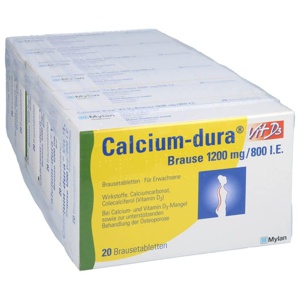 CALCIUM DURA Vit D3 Brause 1200 mg/800 I.E. Produktbild