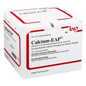 Calcium EAP Ampulle 4%, 25X10 ml Ampullen Produktbild