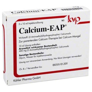 Calcium EAP Ampulle 4%, 5X10 ml Ampullen Produktbild
