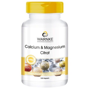 CALCIUM & MAGNESIUM Citrat Kapseln Produktbild