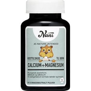 Nani Calcium+Magensium til børn 91 g produktbillede