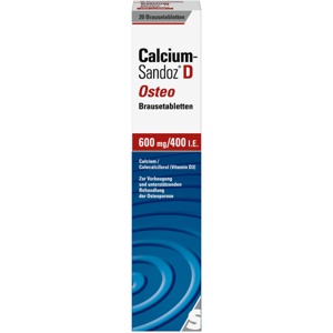 CALCIUM SANDOZ D Osteo Brausetabletten Produktbild