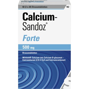 CALCIUM SANDOZ forte Brausetabletten Produktbild