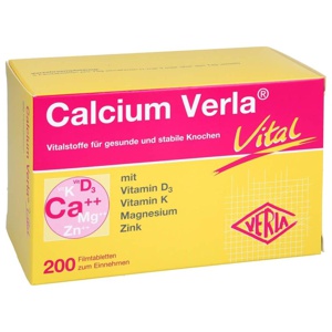 CALCIUM VERLA Vital Filmtabletten Produktbild