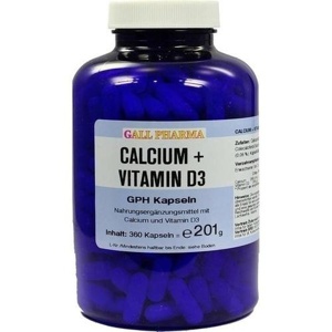 CALCIUM+VITAMIN D3 GPH Kapseln Produktbild