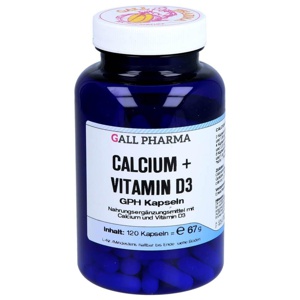 Calcium + Vitamin D3 GPH Kapseln, 120 St Kapseln Produktbild