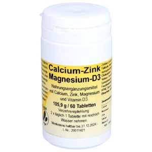 CALCIUM-ZINK-Magnesium-D3 Tabletten Produktbild
