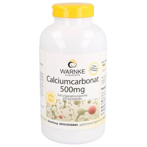 Calciumcarbonat 500 Kautabletten Produktbild