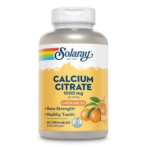 CALCIUMCITRAT 1000 mg Solaray Kautabletten Produktbild