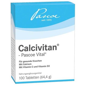 Calcivitan Pascoe Vital Tabletten, 100 St Tabletten Produktbild