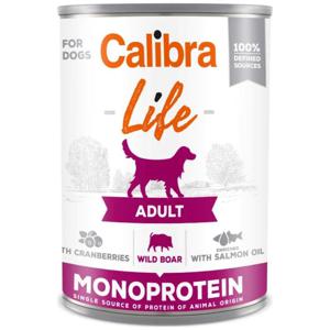Calibra DOG life adult vildsvin med tranbär 400 g våtfoder produkt bild