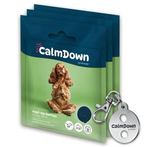 CalmDown Tag Kit för Hund med Feromonknappar 3 st produkt bild