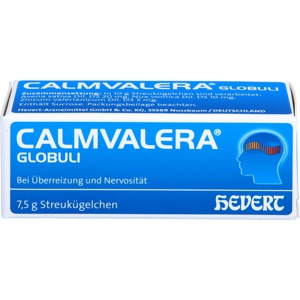 CALMVALERA GLOBULI HEVERT - Bei nervöser Unruhe und Schlafstörungen 7.5 g Globuli Produktbild