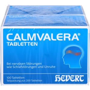 CALMVALERA HEVERT - Bei nervöser Unruhe und Schlafstörungen 200 St Tabletten Produktbild