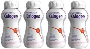Calogen Fettemulsion, jordgubb 4 x 200 milliliter produkt bild