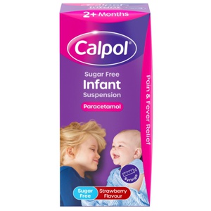 Calpol Sugar-Free Infant Suspension 100ml product image