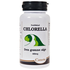Camette Chlorella Den grønne alge - 180 tabl. produktbillede