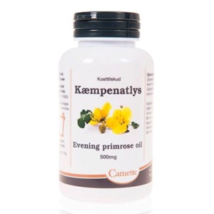 Kæmpenatlysolie Evening Primrose oil - 180 kapsler produktbillede