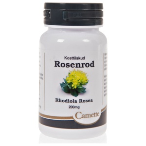Camette Rosenrod Rodiola Rosea 200 mg 90 kaps. produktbillede