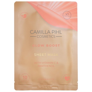 Camilla Pihl Cosmetics Glow Boost Sheet Mask 23 g produktbilde