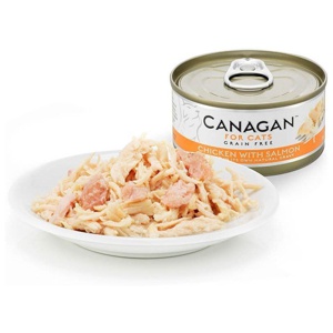 Canagan Cat Chicken with Salmon 75 g produkt bild