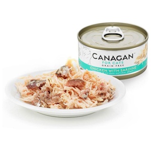 Canagan Cat Chicken with Sardine 75 g produkt bild