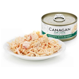 Canagan Cat Chicken with Seabass 75 g produkt bild