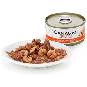 Canagan Cat Tonfisk Med Räkor 75 g produkt bild