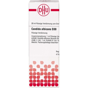 CANDIDA ALBICANS D 30 Dilution Produktbild