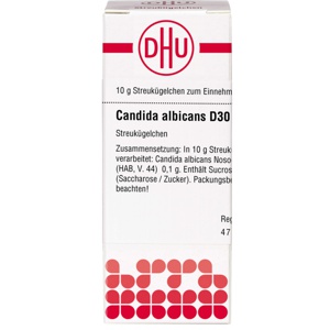 CANDIDA ALBICANS D 30 Globuli Produktbild