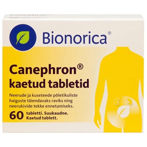 Canephron kaetud tbl 18mg+18mg+18mg n60 toote pilt