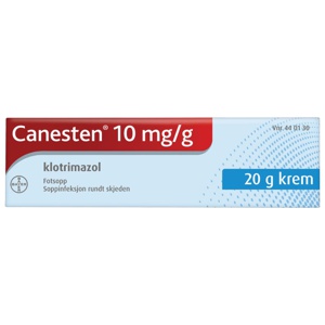 Canesten 1 % krem 20 g produktbilde