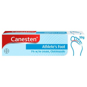 Canesten Athletes Foot Dual Action 1% Cream product image