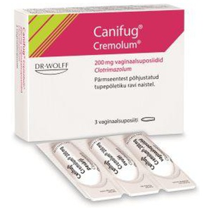 Canifug cremolum vaginaalsuposiid 200mg n3 toote pilt