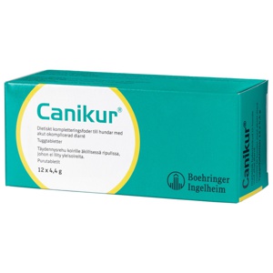 Canikur Tuggtabletter - 12 tabl x 44g produkt bild