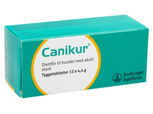 Canikur Tyggetabletter 12 x 4,4 g produktbilde