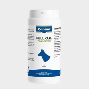 Canina Fell O.K. Tabletten 250 g Produktbild