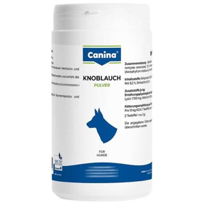 Canina Knoblauch Pulver für Hunde, 700 g Pulver Produktbild