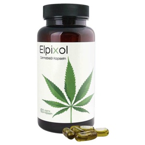 Cannabisöl Kapseln Elpixol, 60 St Kapseln Produktbild