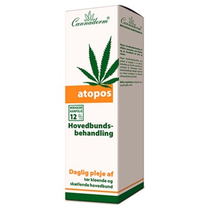 Cannaderm Hovedbundsbehandling Atopos   100 ml produktbillede