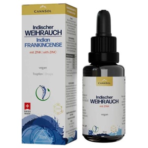 CannSol Indischer Weihrauch mit Zink Tropfen Produktbild