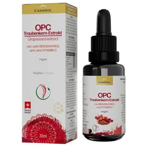 CannSol OPC mit Resveratrol und Vitamin C Tropfen Produktbild