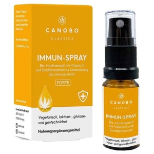 Canobo Bio-Hanfsamenöl Immun-Spray Vitamin D, 10 ml Spray Produktbild