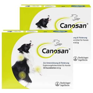 Canosan Kautabletten vet. (für Tiere), 2x30 St Kautabletten Produktbild