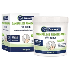 Canosept Zahnpflege Finger-Pads für Hunde, 50 St n.v. Produktbild